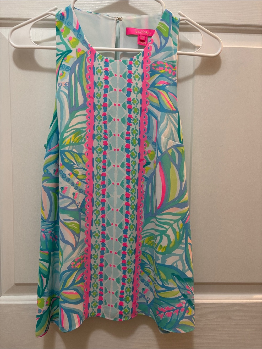 Lilly Pulitzer Sleeveless Blouse XS EUC